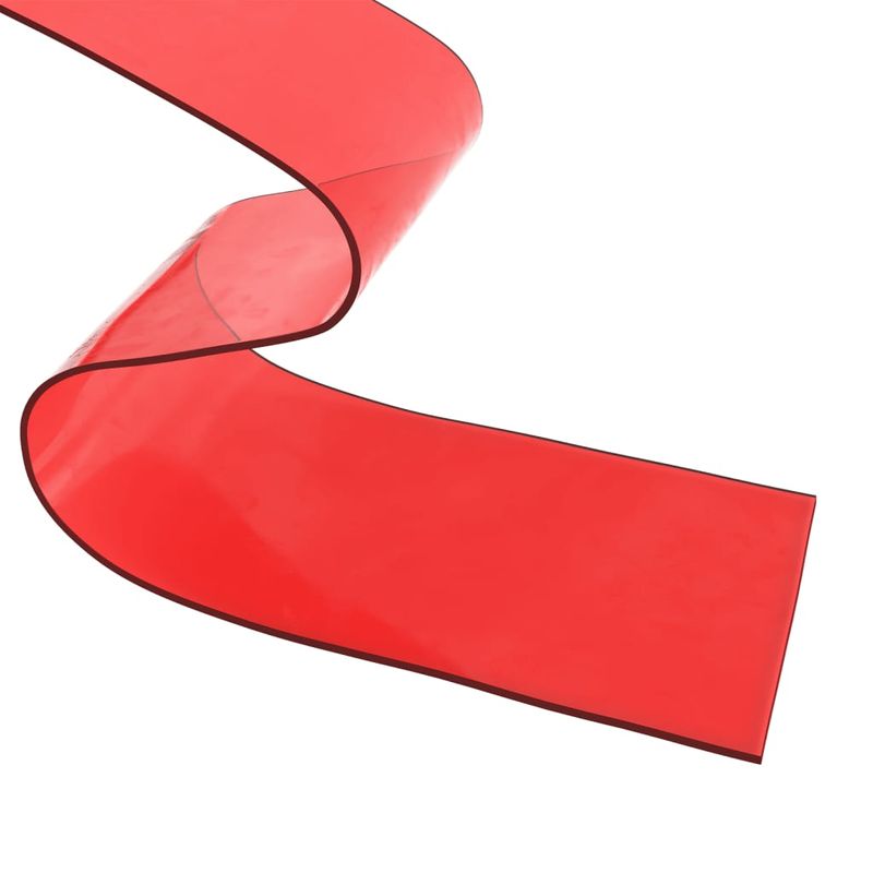 Casa si Gradina - Textile si covoare - Perdele si draperii - Perdele - Perdea pentru usa, rosu, 200 mmx1,6 mm 25 m, PVC - Infinity.ro