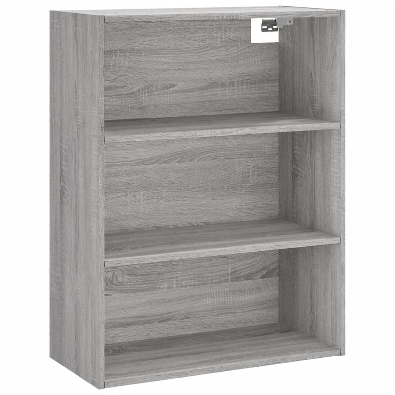Casa si Gradina - Mobilier - Comode si corpuri - Comode - Dulap inalt, gri sonoma, 69,5x34x180 cm, lemn compozit - Infinity.ro