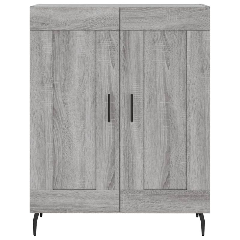 Casa si Gradina - Mobilier - Comode si corpuri - Comode - Dulap inalt, gri sonoma, 69,5x34x180 cm, lemn compozit - Infinity.ro