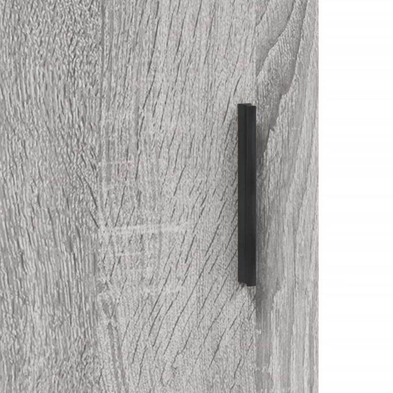 Casa si Gradina - Mobilier - Comode si corpuri - Comode - Dulap inalt, gri sonoma, 69,5x34x180 cm, lemn compozit - Infinity.ro