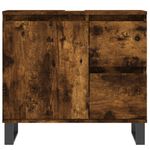Casa si Gradina - Mobilier - Mobilier baie - Comode baie - Comoda de baie, stejar afumat, 65x33x60 cm, lemn prelucrat - Infinity.ro