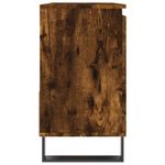 Casa si Gradina - Mobilier - Mobilier baie - Comode baie - Comoda de baie, stejar afumat, 65x33x60 cm, lemn prelucrat - Infinity.ro