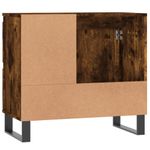 Casa si Gradina - Mobilier - Mobilier baie - Comode baie - Comoda de baie, stejar afumat, 65x33x60 cm, lemn prelucrat - Infinity.ro