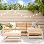 Casa si Gradina - Gradina si terasa - Mobilier exterior - Seturi mobila gradina - Set mobilier relaxare de gradina 5 piese lemn masiv de pin - Infinity.ro