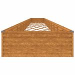 Casa si Gradina - Gradinarit si plante - Plante si ghivece - Ghivece si suporturi - Strat inaltat de gradina, 1150x100x36 cm, otel corten - Infinity.ro
