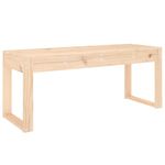 Casa si Gradina - Gradina si terasa - Mobilier exterior - Bancute de gradina - Banca de gradina, 110x38x45 cm, lemn masiv de pin - Infinity.ro