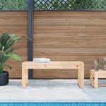 Casa si Gradina - Gradina si terasa - Mobilier exterior - Bancute de gradina - Banca de gradina, 110x38x45 cm, lemn masiv de pin - Infinity.ro