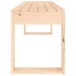 Casa si Gradina - Gradina si terasa - Mobilier exterior - Bancute de gradina - Banca de gradina, 110x38x45 cm, lemn masiv de pin - Infinity.ro