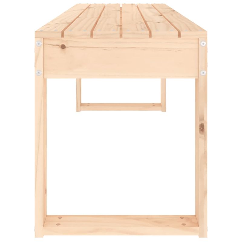 Casa si Gradina - Gradina si terasa - Mobilier exterior - Bancute de gradina - Banca de gradina, 110x38x45 cm, lemn masiv de pin - Infinity.ro
