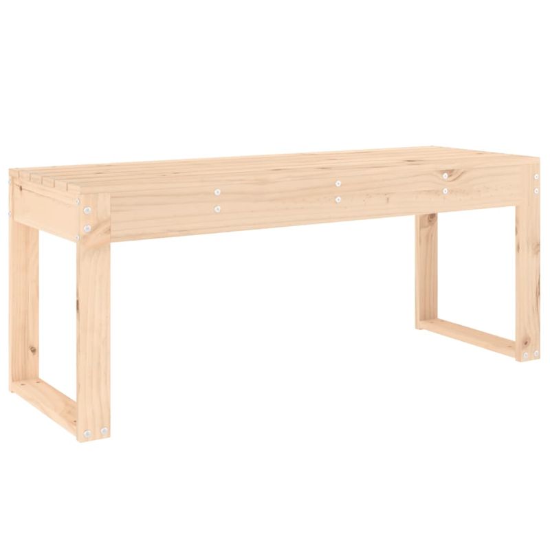 Casa si Gradina - Gradina si terasa - Mobilier exterior - Bancute de gradina - Banca de gradina, 110x38x45 cm, lemn masiv de pin - Infinity.ro