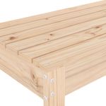Casa si Gradina - Gradina si terasa - Mobilier exterior - Bancute de gradina - Banca de gradina, 110x38x45 cm, lemn masiv de pin - Infinity.ro