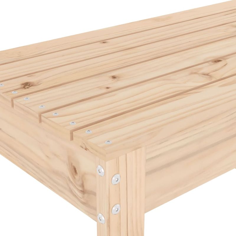 Casa si Gradina - Gradina si terasa - Mobilier exterior - Bancute de gradina - Banca de gradina, 110x38x45 cm, lemn masiv de pin - Infinity.ro