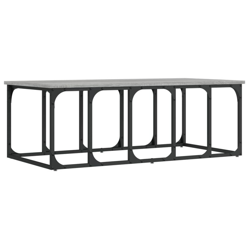 Casa si Gradina - Mobilier - Mese si birouri - Masute de cafea - Masuta de cafea, gri sonoma, 100x50x35,5 cm, lemn prelucrat - Infinity.ro