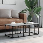 Casa si Gradina - Mobilier - Mese si birouri - Masute de cafea - Masuta de cafea, gri sonoma, 100x50x35,5 cm, lemn prelucrat - Infinity.ro