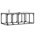 Casa si Gradina - Mobilier - Mese si birouri - Masute de cafea - Masuta de cafea, gri sonoma, 100x50x35,5 cm, lemn prelucrat - Infinity.ro