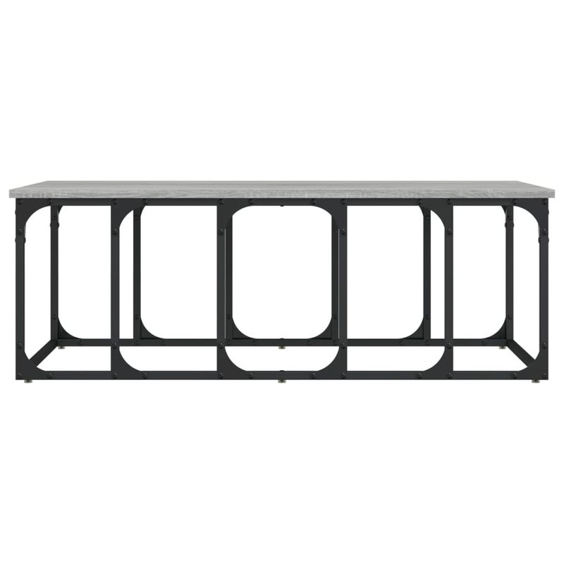 Casa si Gradina - Mobilier - Mese si birouri - Masute de cafea - Masuta de cafea, gri sonoma, 100x50x35,5 cm, lemn prelucrat - Infinity.ro
