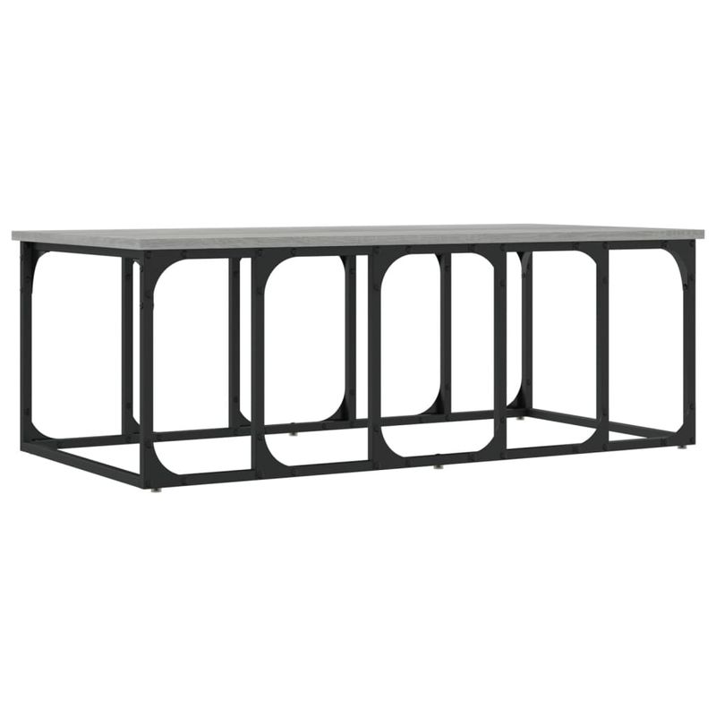 Casa si Gradina - Mobilier - Mese si birouri - Masute de cafea - Masuta de cafea, gri sonoma, 100x50x35,5 cm, lemn prelucrat - Infinity.ro