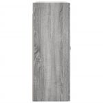 Casa si Gradina - Mobilier - Comode si corpuri - Comode - Dulap pe perete, sonoma gri, 69,5x34x90 cm, lemn prelucrat - Infinity.ro