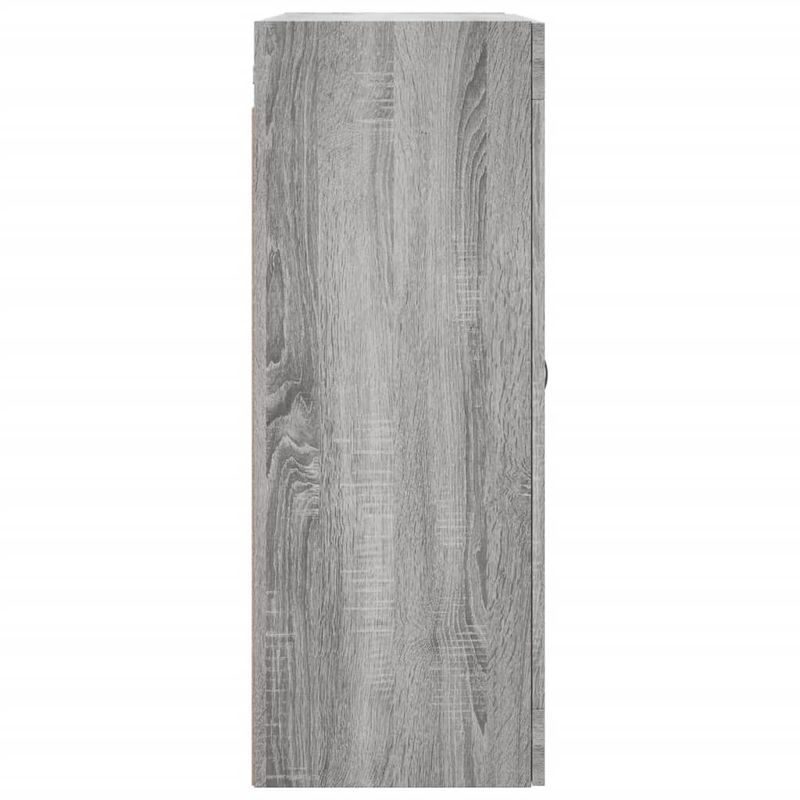 Casa si Gradina - Mobilier - Comode si corpuri - Comode - Dulap pe perete, sonoma gri, 69,5x34x90 cm, lemn prelucrat - Infinity.ro