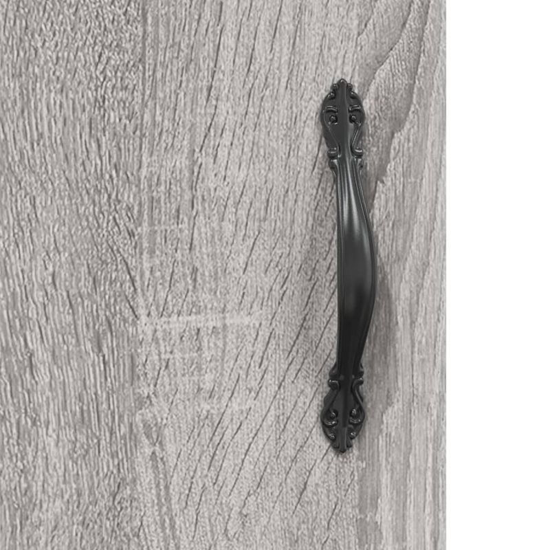 Casa si Gradina - Mobilier - Comode si corpuri - Comode - Dulap pe perete, sonoma gri, 69,5x34x90 cm, lemn prelucrat - Infinity.ro