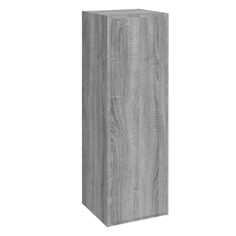 Casa si Gradina - Mobilier - Seturi de mobilier - Seturi living - Set dulapuri TV, 4 piese, gri sonoma, lemn prelucrat - Infinity.ro