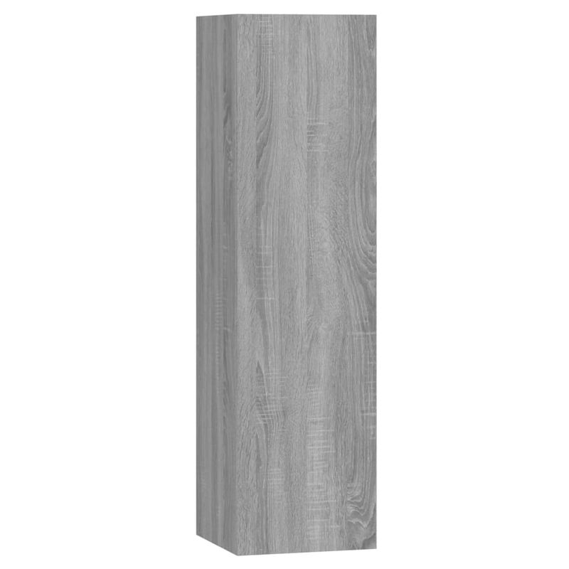 Casa si Gradina - Mobilier - Seturi de mobilier - Seturi living - Set dulapuri TV, 4 piese, gri sonoma, lemn prelucrat - Infinity.ro