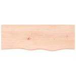 Casa si Gradina - Mobilier - Mobilier baie - Blaturi baie - Blat de baie, 80x30x(2-4) cm, lemn masiv netratat - Infinity.ro