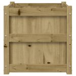 Casa si Gradina - Gradinarit si plante - Plante si ghivece - Ghivece si suporturi - Jardiniere de gradina , 2 buc., lemn de pin impregnat - Infinity.ro