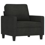 Casa si Gradina - Mobilier - Seturi de mobilier - Seturi living - Set de canapele cu perne, 4 piese, negru, textil - Infinity.ro