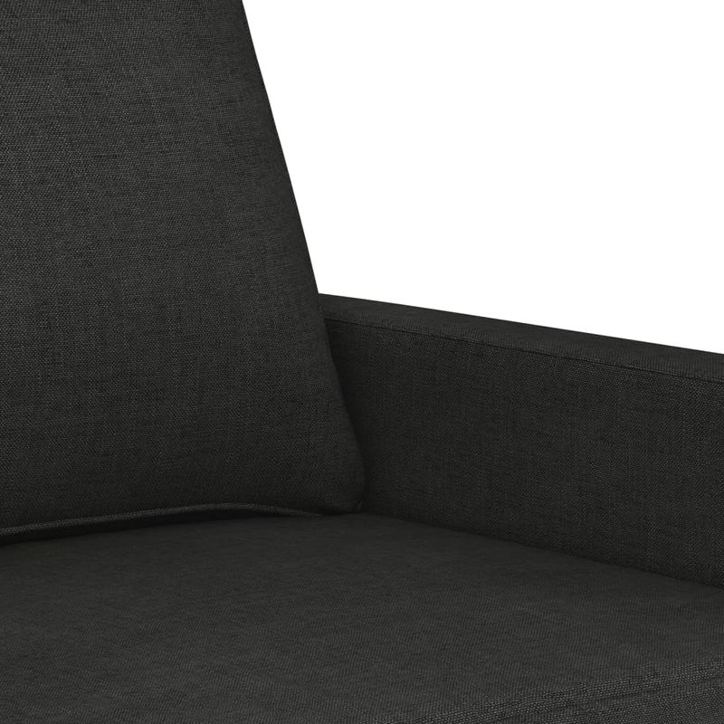 Casa si Gradina - Mobilier - Seturi de mobilier - Seturi living - Set de canapele cu perne, 4 piese, negru, textil - Infinity.ro