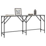 Casa si Gradina - Mobilier - Comode si corpuri - Console - Masuta consola, gri sonoma, 180x29x75 cm, lemn prelucrat - Infinity.ro