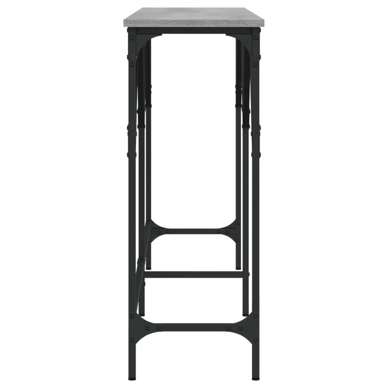 Casa si Gradina - Mobilier - Comode si corpuri - Console - Masuta consola, gri sonoma, 180x29x75 cm, lemn prelucrat - Infinity.ro