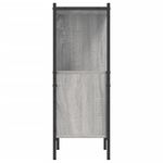 Casa si Gradina - Mobilier - Biblioteci si rafturi - Biblioteci - Biblioteca, gri sonoma, 72x28x77,5 cm, lemn prelucrat - Infinity.ro