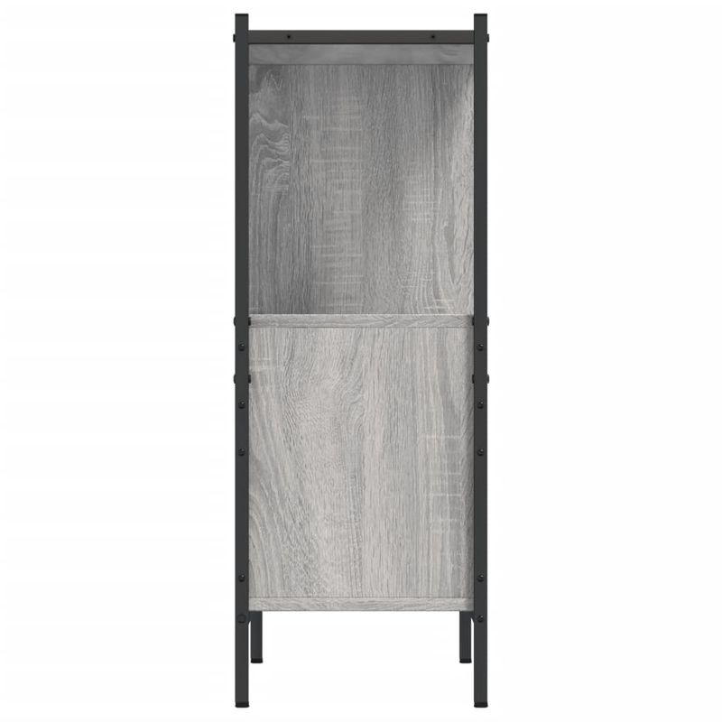 Casa si Gradina - Mobilier - Biblioteci si rafturi - Biblioteci - Biblioteca, gri sonoma, 72x28x77,5 cm, lemn prelucrat - Infinity.ro