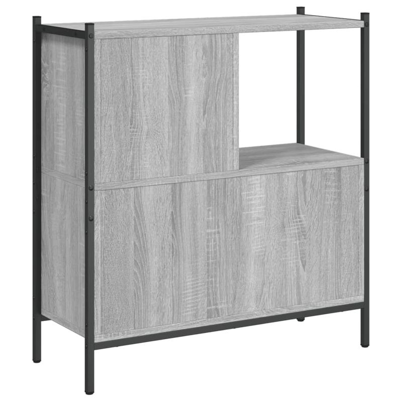 Casa si Gradina - Mobilier - Biblioteci si rafturi - Biblioteci - Biblioteca, gri sonoma, 72x28x77,5 cm, lemn prelucrat - Infinity.ro