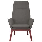 Casa si Gradina - Mobilier - Scaune si fotolii - Fotolii - Fotoliu de relaxare cu taburet, gri deschis, textil - Infinity.ro
