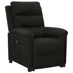 Casa si Gradina - Mobilier - Scaune si fotolii - Fotolii - Fotoliu cu ridicare, negru, material textil - Infinity.ro