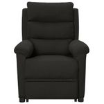 Casa si Gradina - Mobilier - Scaune si fotolii - Fotolii - Fotoliu cu ridicare, negru, material textil - Infinity.ro
