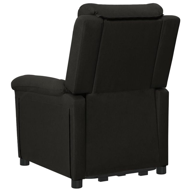 Casa si Gradina - Mobilier - Scaune si fotolii - Fotolii - Fotoliu cu ridicare, negru, material textil - Infinity.ro