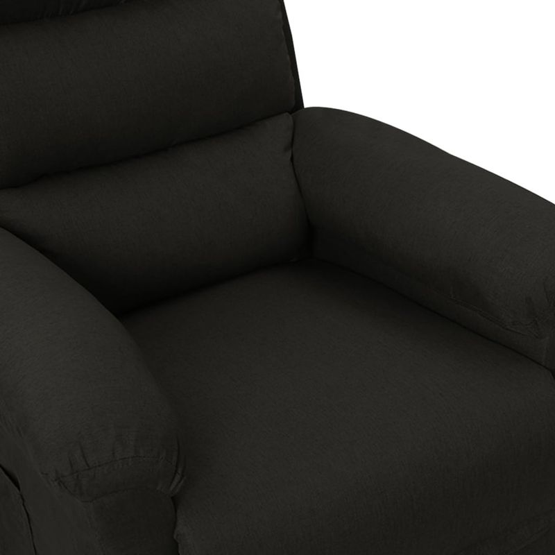 Casa si Gradina - Mobilier - Scaune si fotolii - Fotolii - Fotoliu cu ridicare, negru, material textil - Infinity.ro
