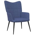 Casa si Gradina - Mobilier - Scaune si fotolii - Fotolii - Fotoliu de relaxare, albastru, material textil - Infinity.ro