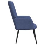 Casa si Gradina - Mobilier - Scaune si fotolii - Fotolii - Fotoliu de relaxare, albastru, material textil - Infinity.ro