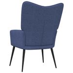 Casa si Gradina - Mobilier - Scaune si fotolii - Fotolii - Fotoliu de relaxare, albastru, material textil - Infinity.ro