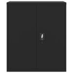 Casa si Gradina - Constructii - Depozitare, transport si protectie - Rafturi, fisete si vestiare - Fiset, negru, 90x40x145 cm, otel - Infinity.ro