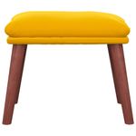 Casa si Gradina - Mobilier - Scaune si fotolii - Tabureti - Taburet, galben mustar, 45x29,5x35 cm, catifea - Infinity.ro