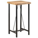 Casa si Gradina - Mobilier - Mese si birouri - Mese bucatarie si dining - Masa de bar, 55x55x107 cm, lemn masiv de mango si fier - Infinity.ro