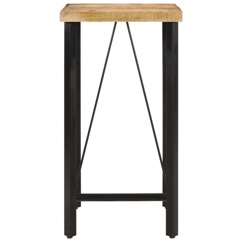 Casa si Gradina - Mobilier - Mese si birouri - Mese bucatarie si dining - Masa de bar, 55x55x107 cm, lemn masiv de mango si fier - Infinity.ro
