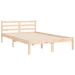 Casa si Gradina - Mobilier - Paturi si accesorii - Paturi - Cadru de pat cu tablie single mic, 120x200 cm, lemn masiv - Infinity.ro
