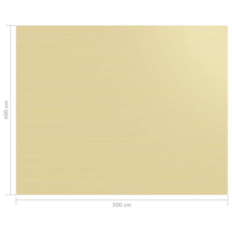 Sport si Outdoor - Camping - Accesorii corturi - Covor pentru cort, bej, 400x500 cm - Infinity.ro