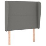 Casa si Gradina - Mobilier - Paturi si accesorii - Accesorii paturi - Tablie de pat metalica, alb, 160 cm - Infinity.ro